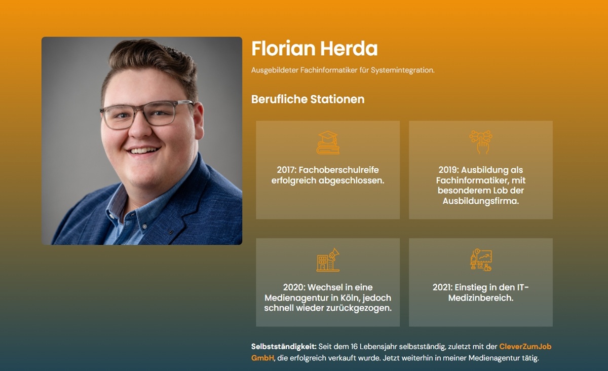 Florian Herda, Direktkandidat für Herford Minden-Lübbecke II